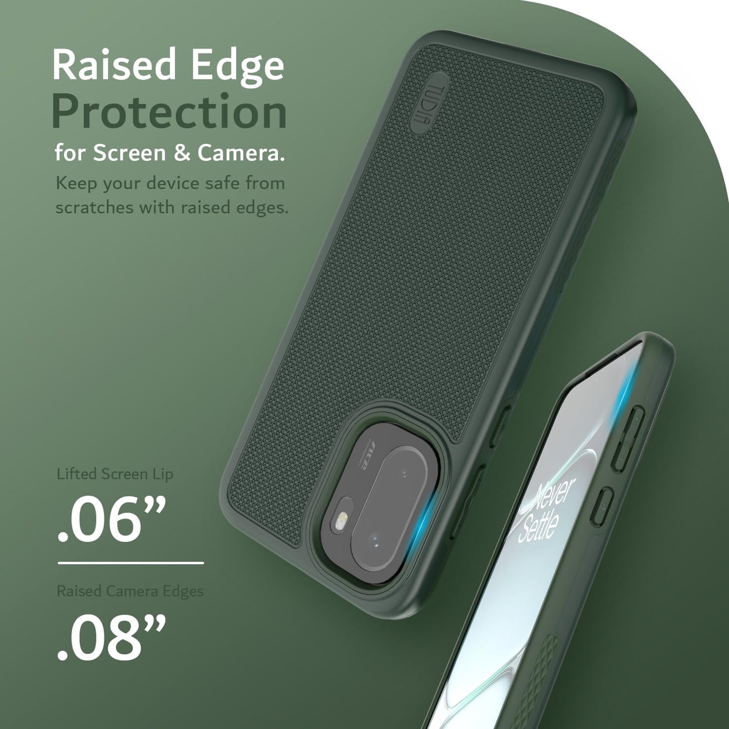 OnePlus 15R 5G Case (2026) MergeGrip Heavy Duty DualShield