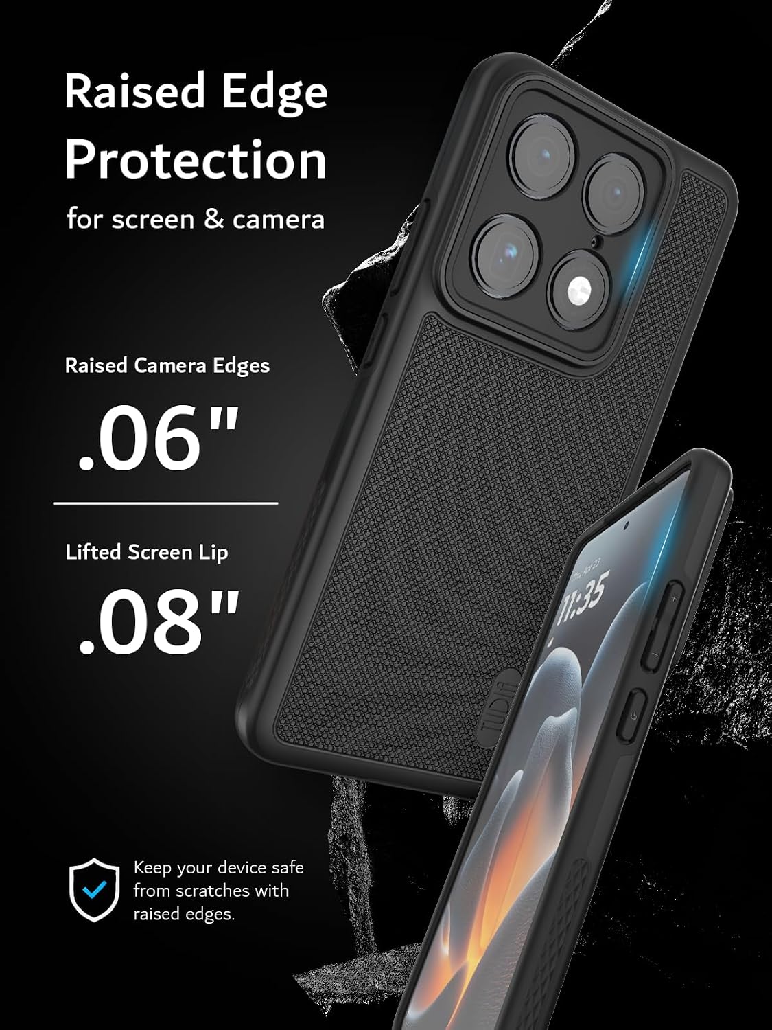 Motorola Signature Case (2026) / Motorola Edge 70 Ultra Case MergeGrip [Magsafe] Heavy Duty Case