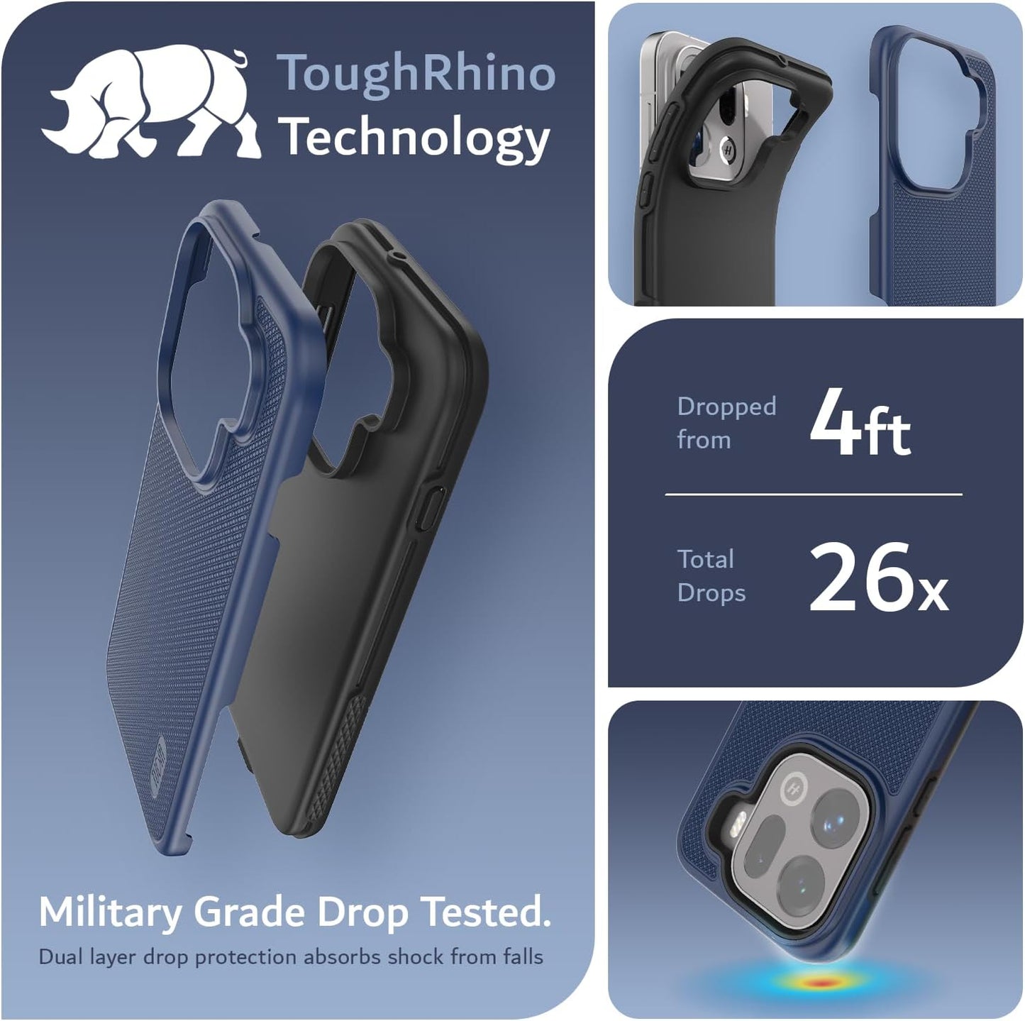 Oppo Find x9 Pro 5G Case MergeGrip [Magsafe] Heavy Duty Dual Shield