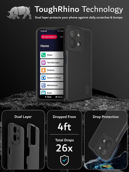 lively jitterbug smart 5 Case MergeGrip Heavy Duty DualShield