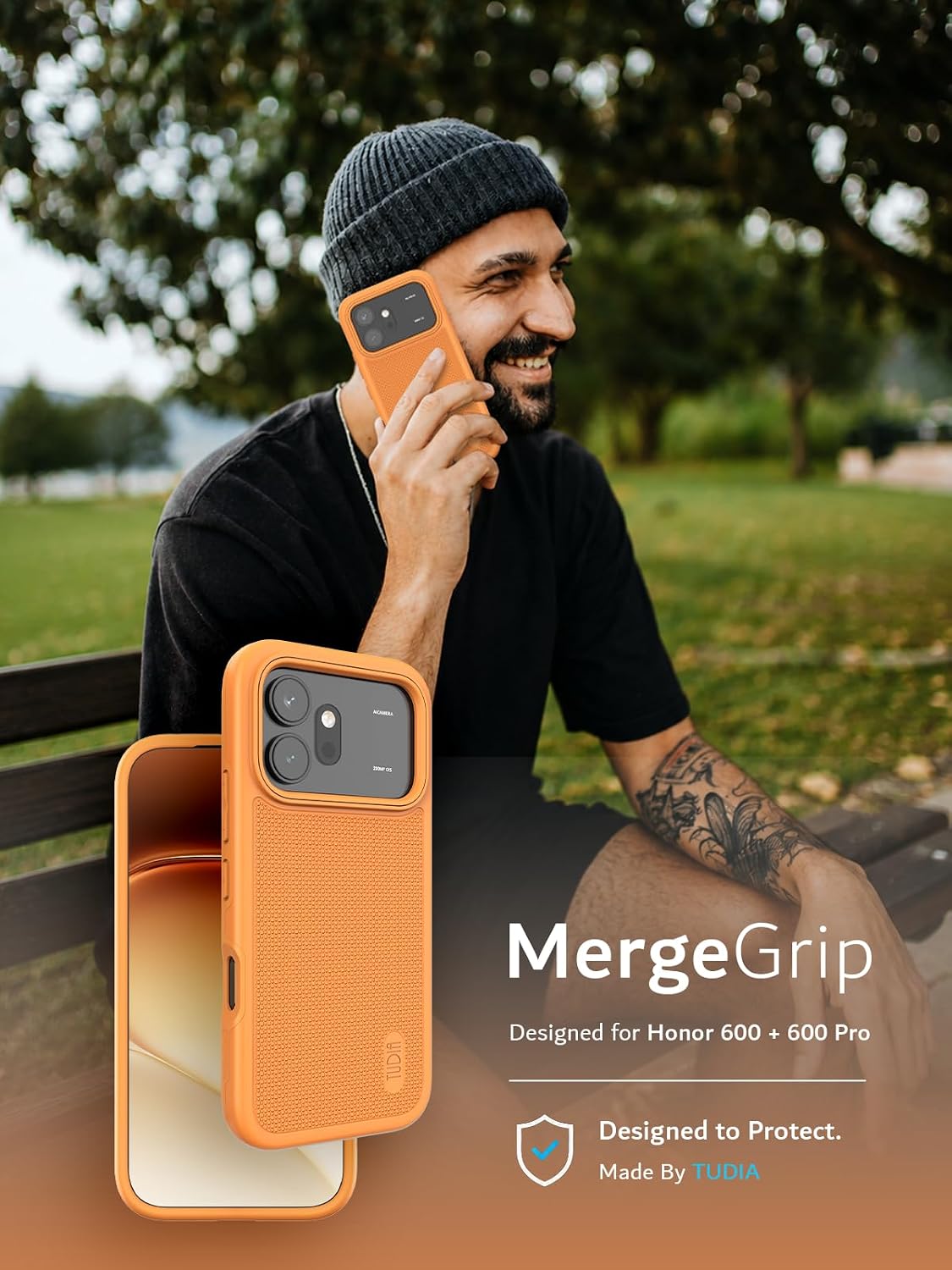 Honor 600 / 600 Pro (2026) Case MergeGrip [Magsafe] Heavy Duty Dual Shield