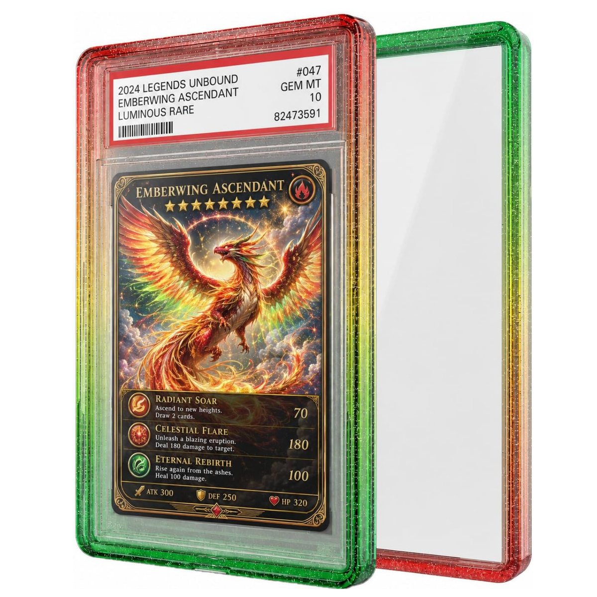 PSA Slab Guard Anti-UV Case LUCION Protective Graded Card Display Holder