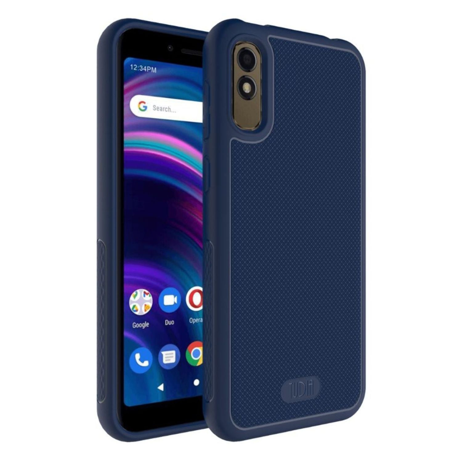 Non-Slip Ultra Slim LINNGrip Case for BLU C5L Max, Black Non-Slip Ultra Slim LINNGrip Case for BLU C5L Max, Black