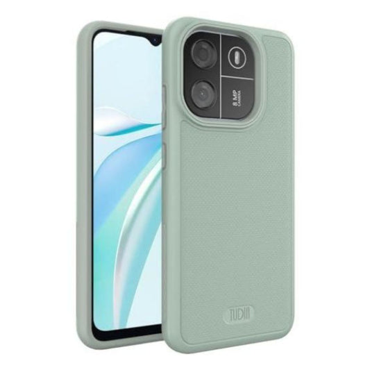 TUDIA MergeGrip DualShield Case for Blackview Wave 6C in Green Lily – Shockproof Slim Heavy Duty Protective Cover
