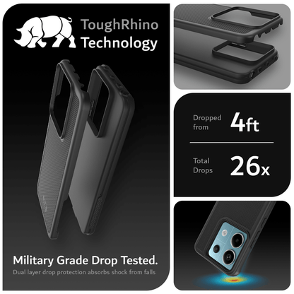 Xiaomi Redmi Note 13 Pro 5g / Poco X6 5g (2024) Case MergeGrip Heavy Duty - TUDIA Products