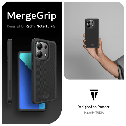 Xiaomi Redmi Note 13 4G (2024) Case MergeGrip Heavy Duty DualShield - TUDIA Products