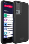Main Product Image of Matte Black TUDIA MergeGrip for Lively Jitterbug Smart 4 Phone Case