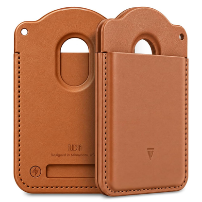 PLAUD Note Pro AI Voice Recorder Leather Magnetic Holder Case