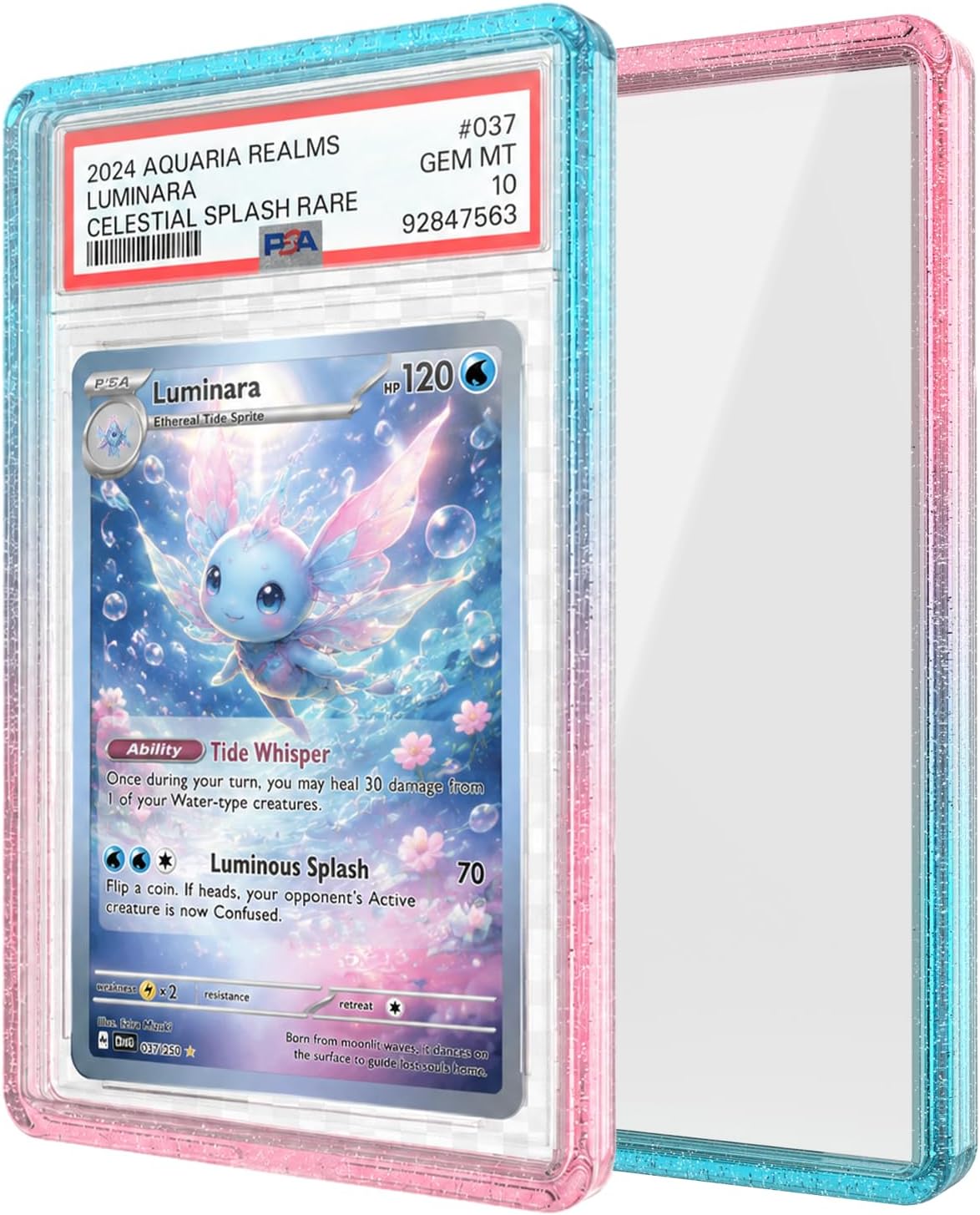 PSA Slab Guard Anti-UV Case LUCION Protective Graded Card Display Holder