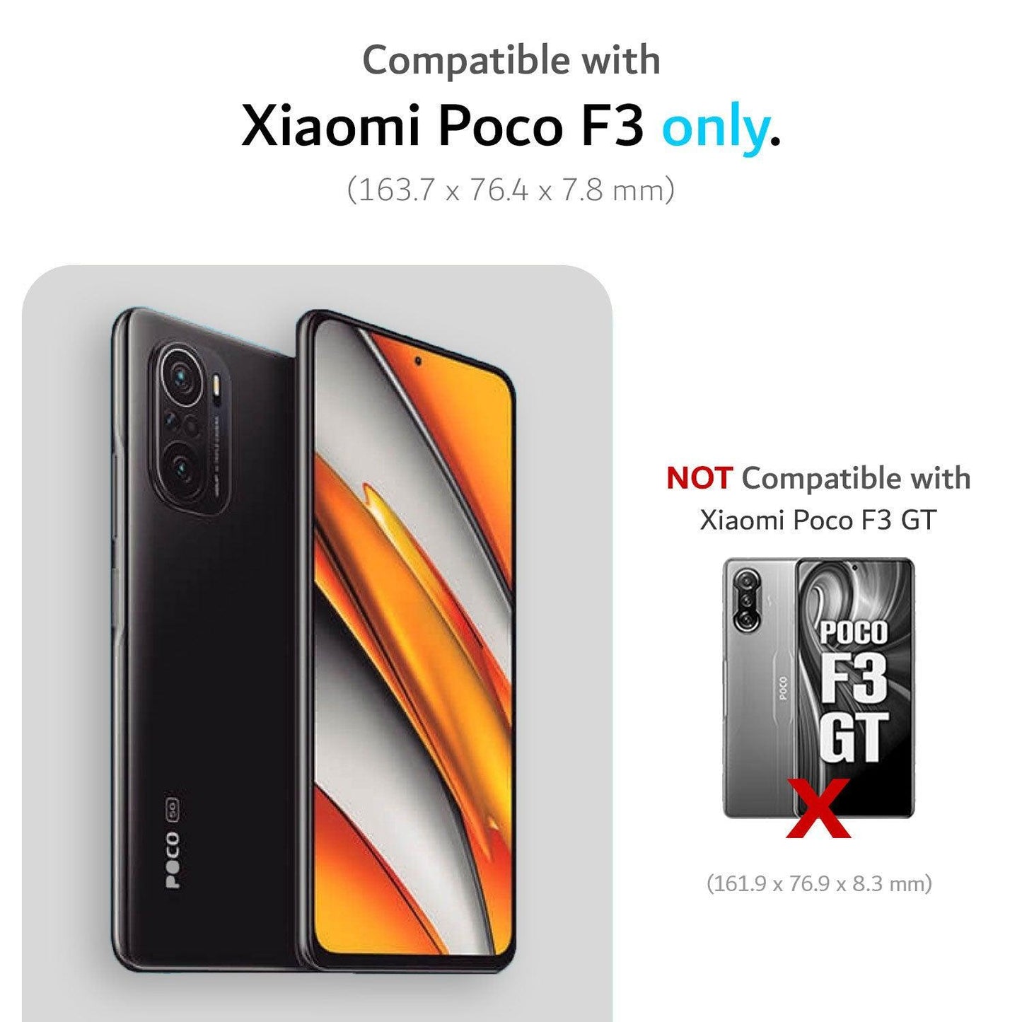 Xiaomi Poco F3 Case MERGE Heavy Duty Dual Layer