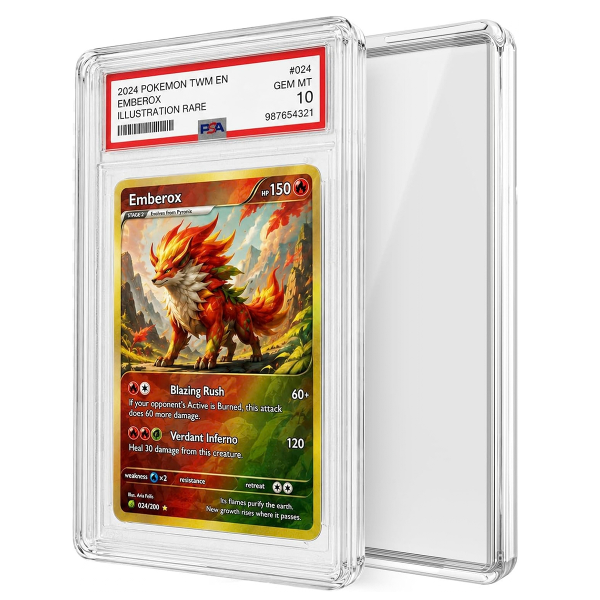 PSA Slab Guard Anti-UV Case LUCION Protective Graded Card Display Holder
