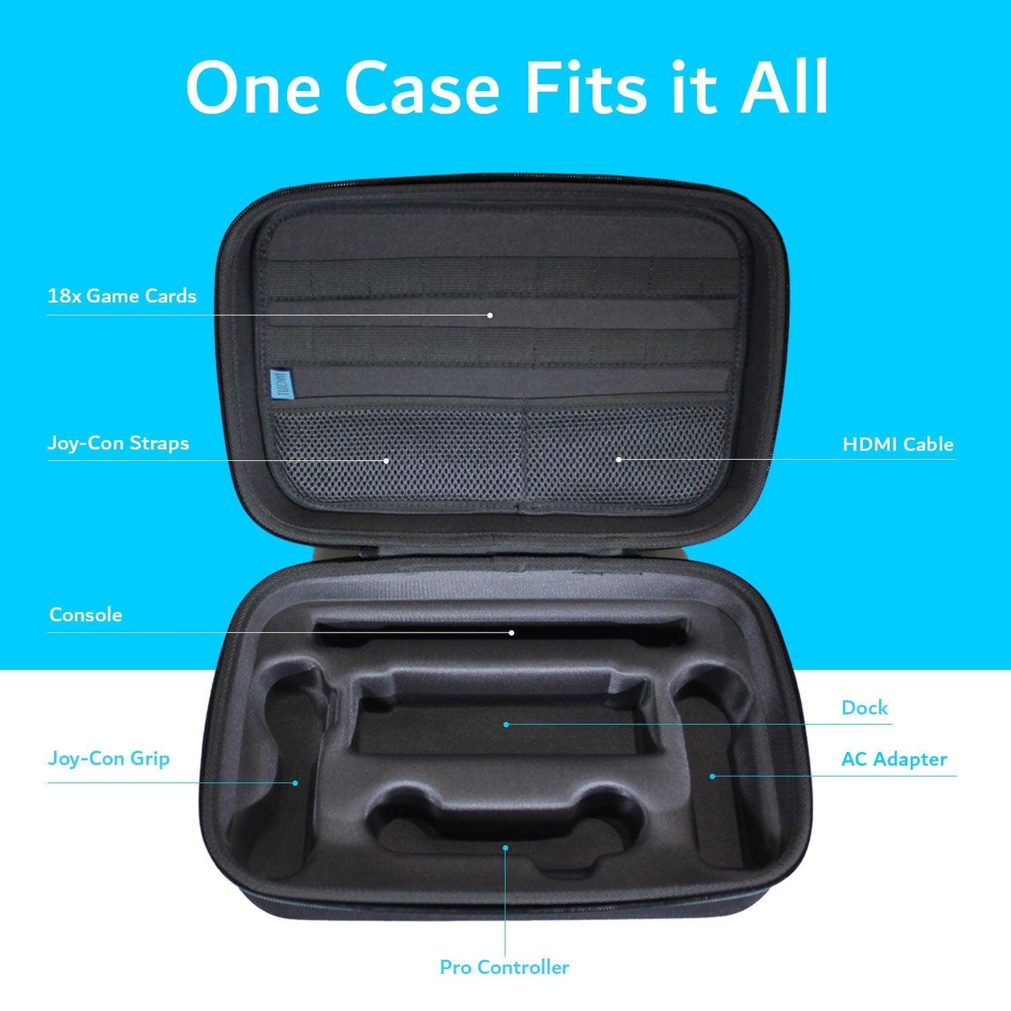 EVA Storage Carrying Case for Nintendo Switch (Large)