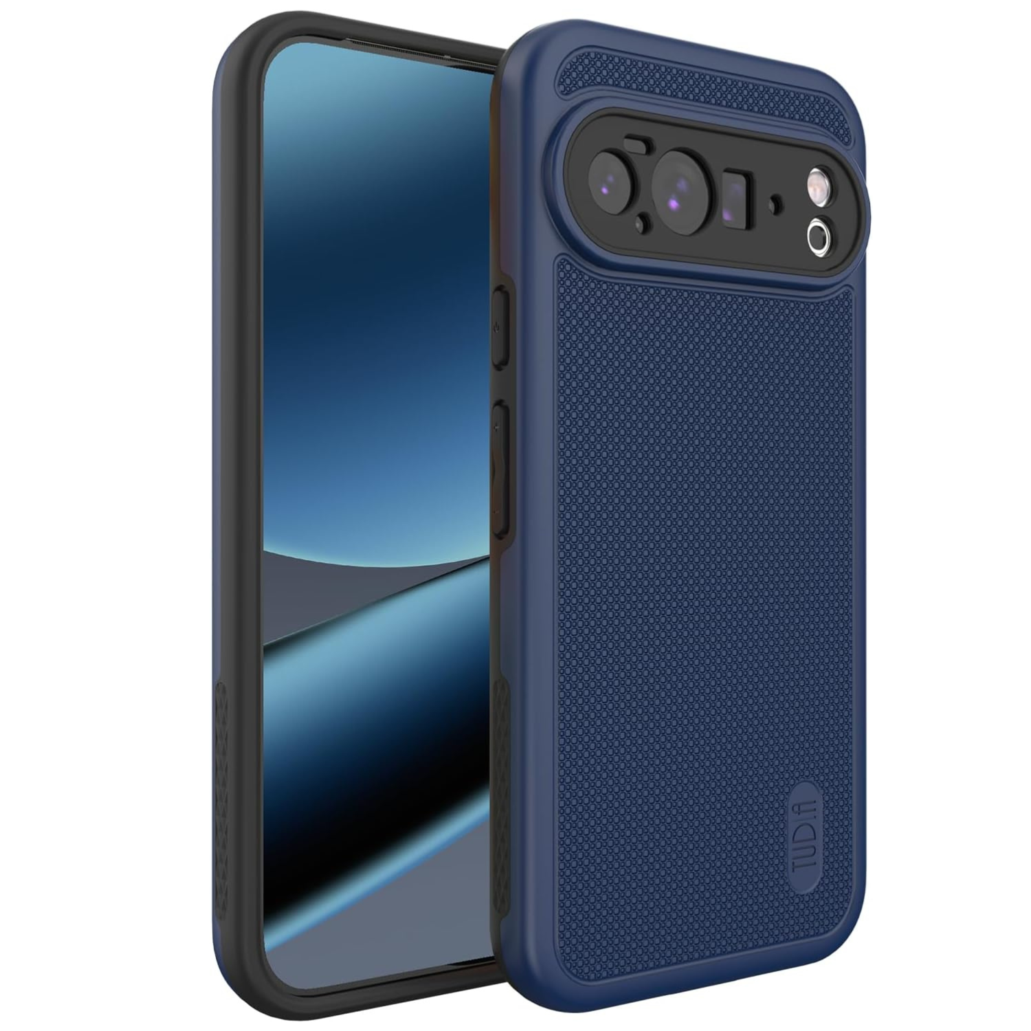 Indigo Blue MagSafe Compatible MergeGrip Case with Built-In Magnet for Google Pixel 10 Pro XL (2025) – Shockproof Slim Protective Cover