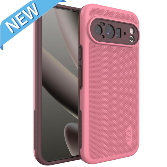 Smokey Pink MagSafe Compatible MergeGrip Case with Built-In Magnet for Google Pixel 10 Pro XL (2025) – Shockproof Slim Protective Cover