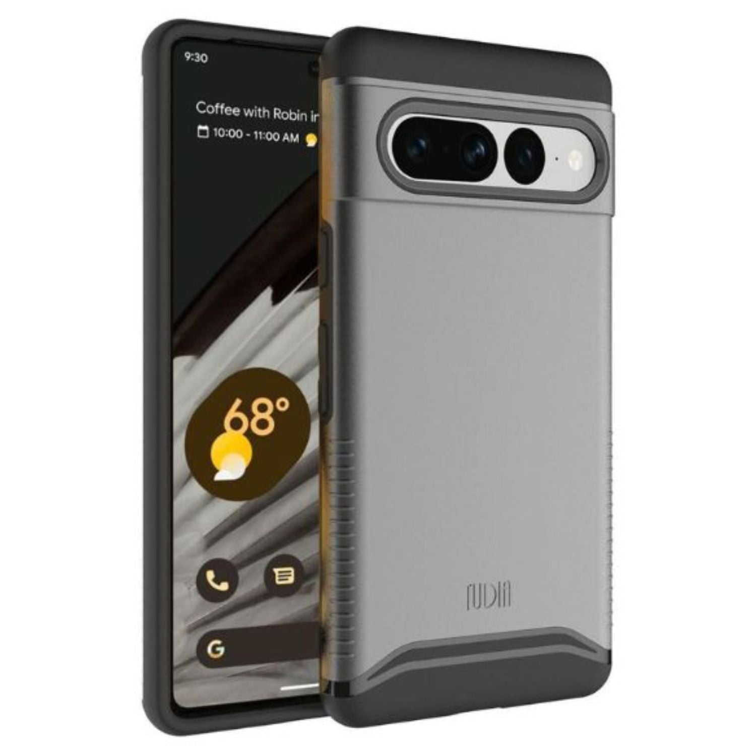 Metallic Slate Merge Magsafe Dual Layer Case for Google Pixel 7 Pro – Rugged Shockproof Protective Phone Cover with Magnetic Compatibility