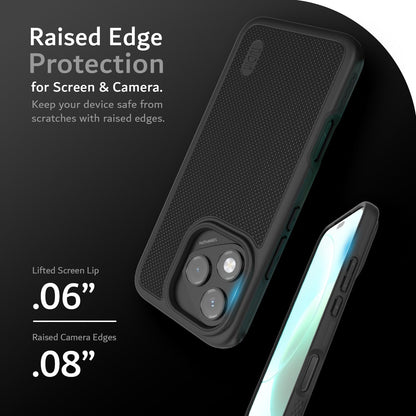 Honor 400 Lite 2025 MergeGrip Case with DualShield Military-Grade Protection and Raised Edges for Camera & Screen