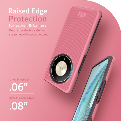 Honor Magic 6 Lite / Honor X9b MergeGrip heavy duty phone case with raised edge protection for screen and camera