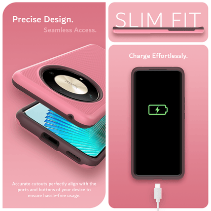 Heavy duty MergeGrip case for Honor Magic 6 Lite and Honor X9b – slim shockproof protective phone cover with precise cutouts, seamless access, and durable dual-layer protection.