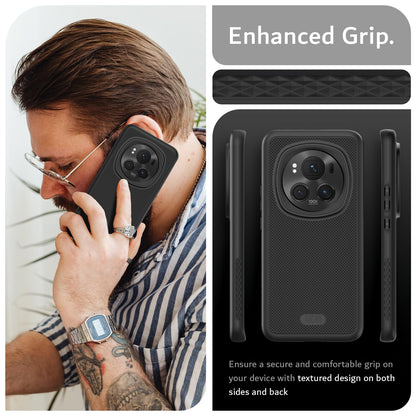 Heavy Duty MergeGrip Case for Honor Magic 6 Pro 5G – Dual-Layer Rugged Protection with Textured Grip
