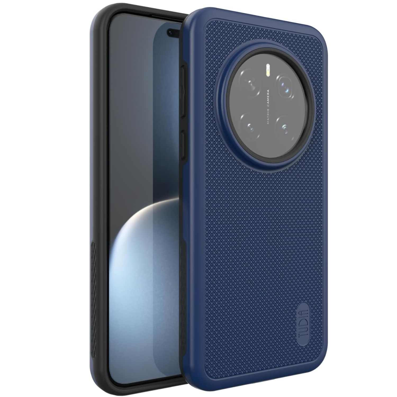 Honor Magic 7 Pro 5G 2025 phone case in Indigo Blue, MergeGrip DualShield heavy duty protective cover, shockproof and durable smartphone case