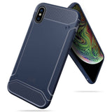 Apple iPhone X / XS Case TAMM Carbon Fiber Grip