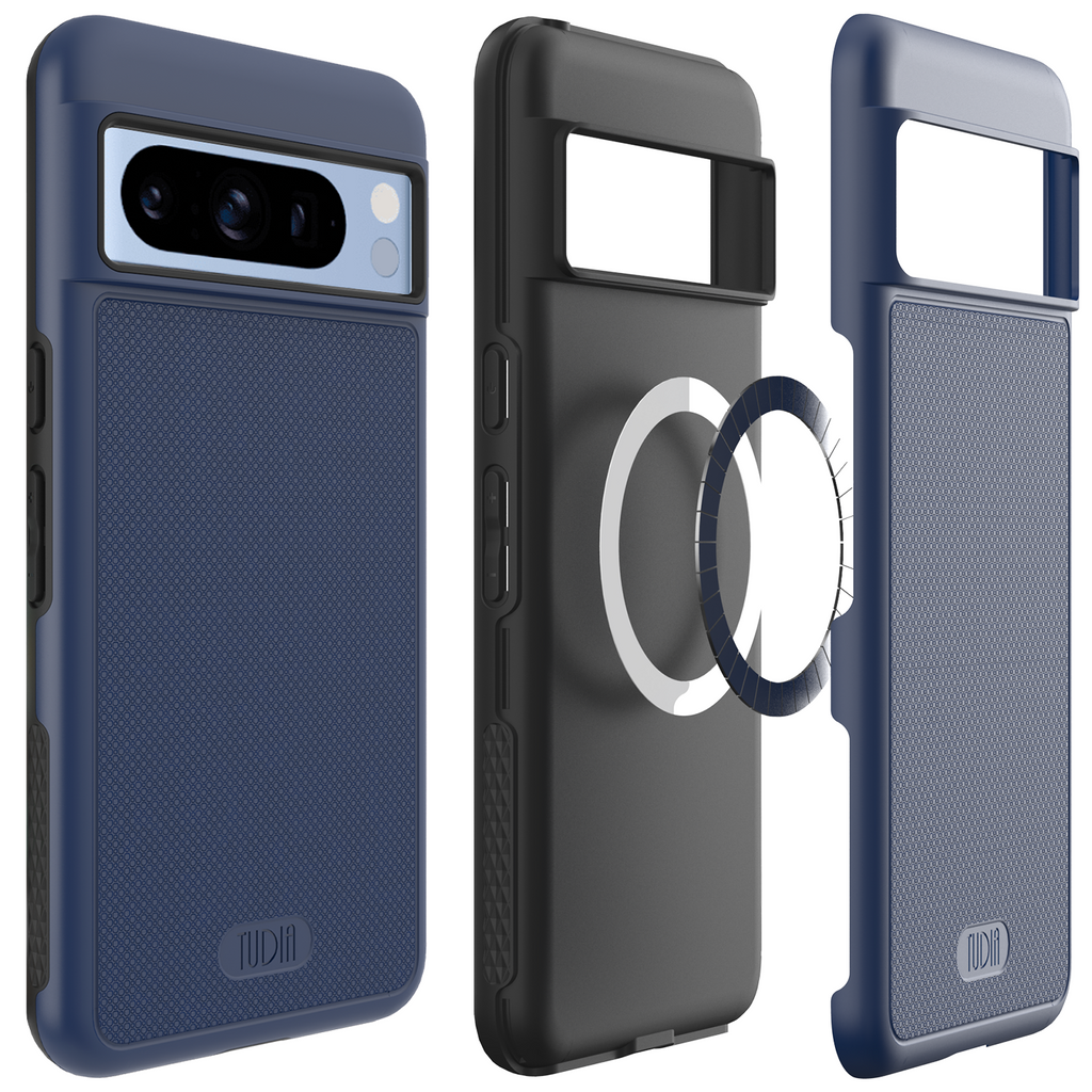 For Google Pixel 8 7 Pro Cloth Magnetic Hybrid Phone For Magsafe Back Case  Cover