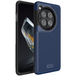 Indigo Blue TUDIA MergeGrip Phone Case. Percise cutouts for camera. Extra texture on back and sides of the case for enhanced grip and tactile feeling. 