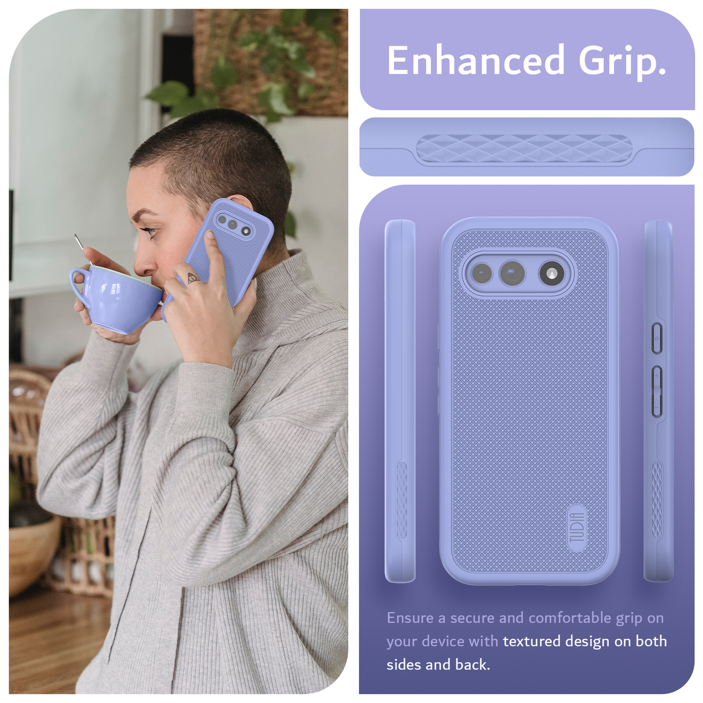 Google Pixel 10a MagSafe Compatible Case MergeGrip with Built-In Magnet