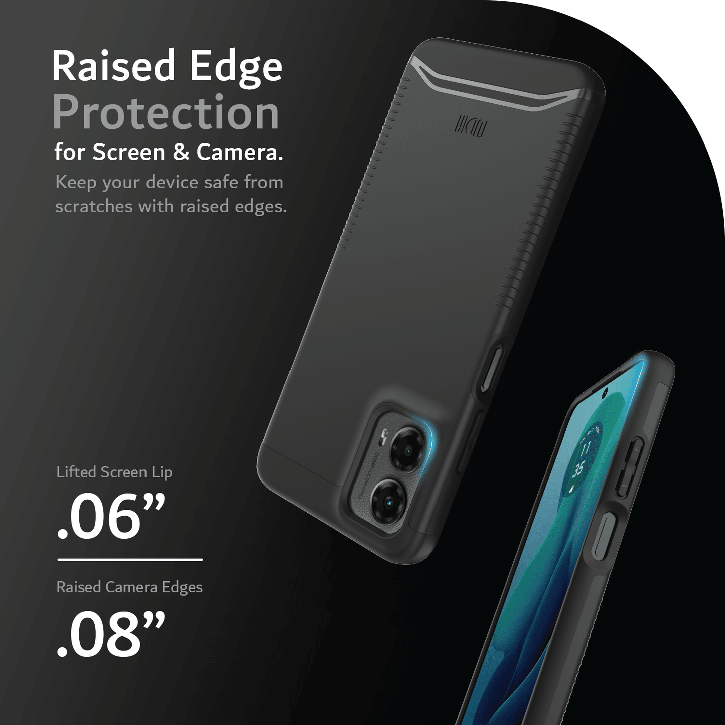 Moto G 5G (2024) Case MERGE Heavy Duty DualShield