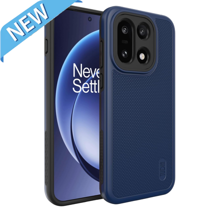 Indigo Blue MergeGrip MagSafe compatible case for OnePlus 15 5G 2025, featuring a  premium matte finish.