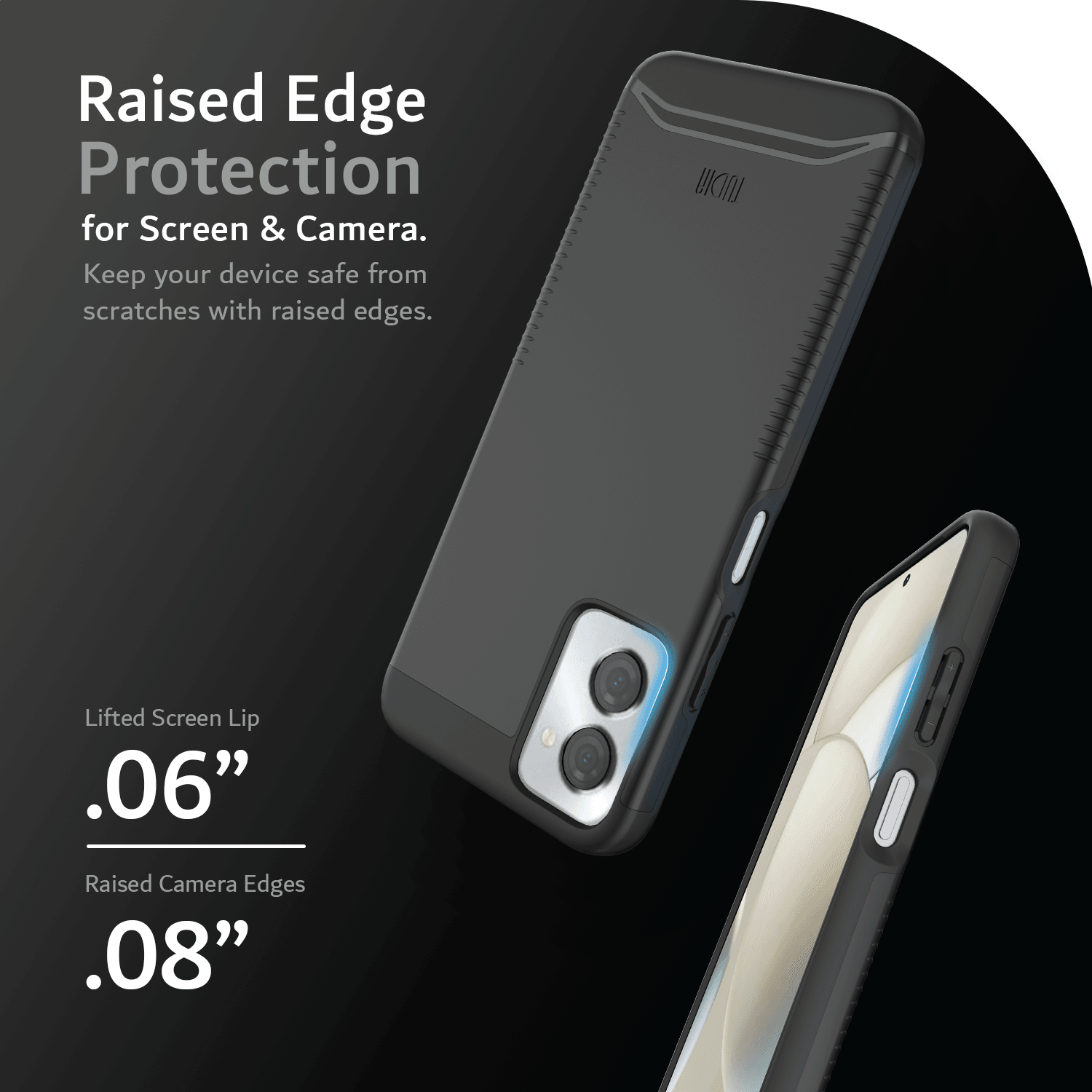 TUDIA Merge Motorola Moto G Power 5G 2024 Case Dual Layer Heavy Duty - Matte Black TUDIA Merge Motorola Moto G Power 5G 2024 Case Dual Layer Heavy Duty - Matte Black