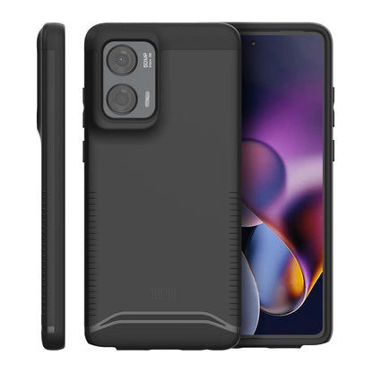 Jet Black MERGE Heavy Duty Case for Moto G Stylus 5G (2024) – Rugged Shockproof Protective Phone Cover