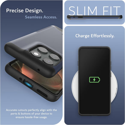 TUDIA DualShield Merge Case for Motorola Edge (2025) – Military-Grade Shockproof Slim Protective Phone Cover with Precise Cutouts