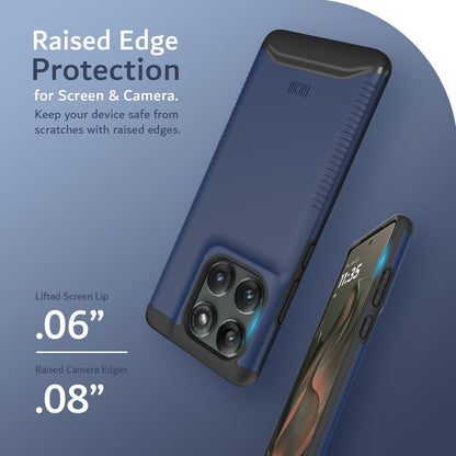 Motorola Edge 2025 Case by TUDIA – Merge Series Dual-Layer Shockproof Cover with Raised Edges for Screen and Camera Protection