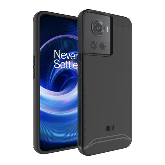 OnePlus Ace 5G / OnePlus 10R 5G Case - TUDIA Merge Heavy Duty Shockproof Dual Layer Cover (Jet Black)