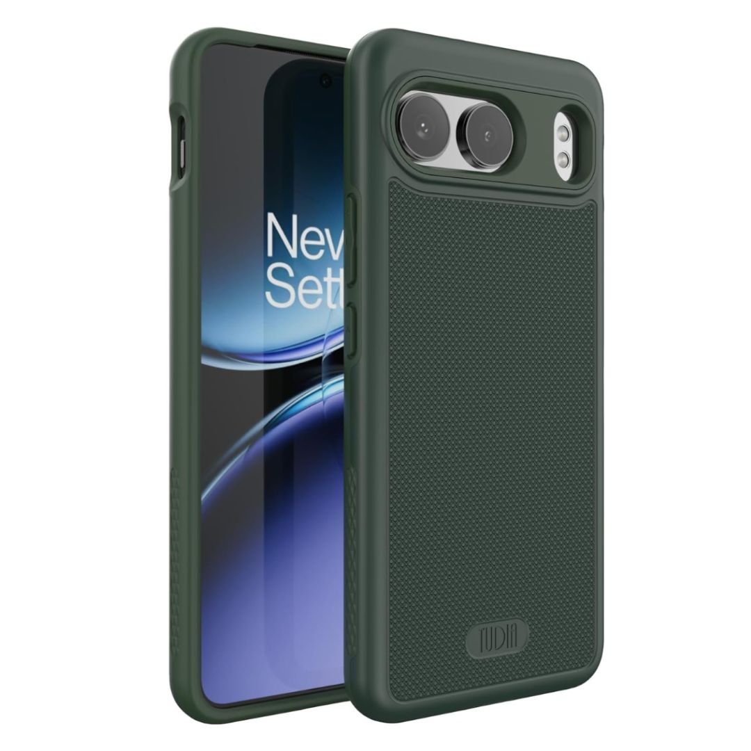 Pine Green MergeGrip Heavy Duty DualShield Case for OnePlus Nord 4 5G – Rugged Shockproof Protective Phone Cover