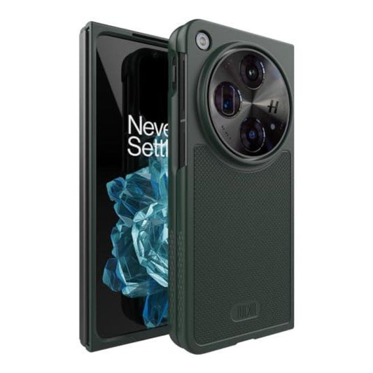 OnePlus Open 2023 and Oppo Find N3 MergeGrip phone case in jet black with built-in screen protector, slim shockproof protective cover