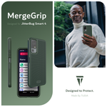 Features Image 5 - Pine Green - MergeGrip designed for JitterBug Smart 4. Made By TUDIA. Designed to Protect. 
