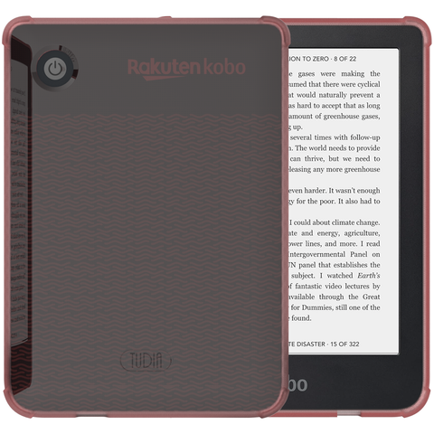 Funda For KOBO Clara 2E Case 2022 Smart Cover PU Leather Silicone Back Full  Housing Ebook