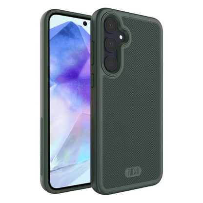 Pine Green MergeGrip Heavy Duty Case for Samsung Galaxy A55 5G (2024) – Shockproof Rugged Slim Protective Phone Cover