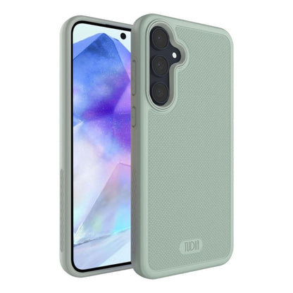MergeGrip Heavy Duty Green Lily Case for Samsung Galaxy A55 5G – Slim Rugged Shockproof Phone Cover