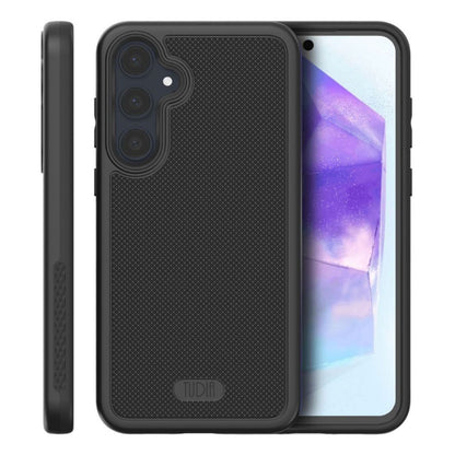 Matte Black MergeGrip Heavy Duty Protective Case for Samsung Galaxy A55 5G – Rugged, Slim, Shockproof Phone Cover