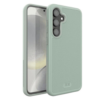 Green Lily MergeGrip Heavy Duty DualShield Case for Samsung Galaxy S24 FE – Rugged Shockproof Protective Cover