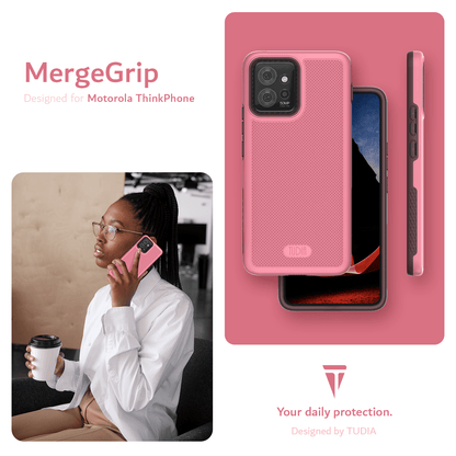 Motorola ThinkPhone Case MergeGrip Heavy Duty DualShield - TUDIA Products