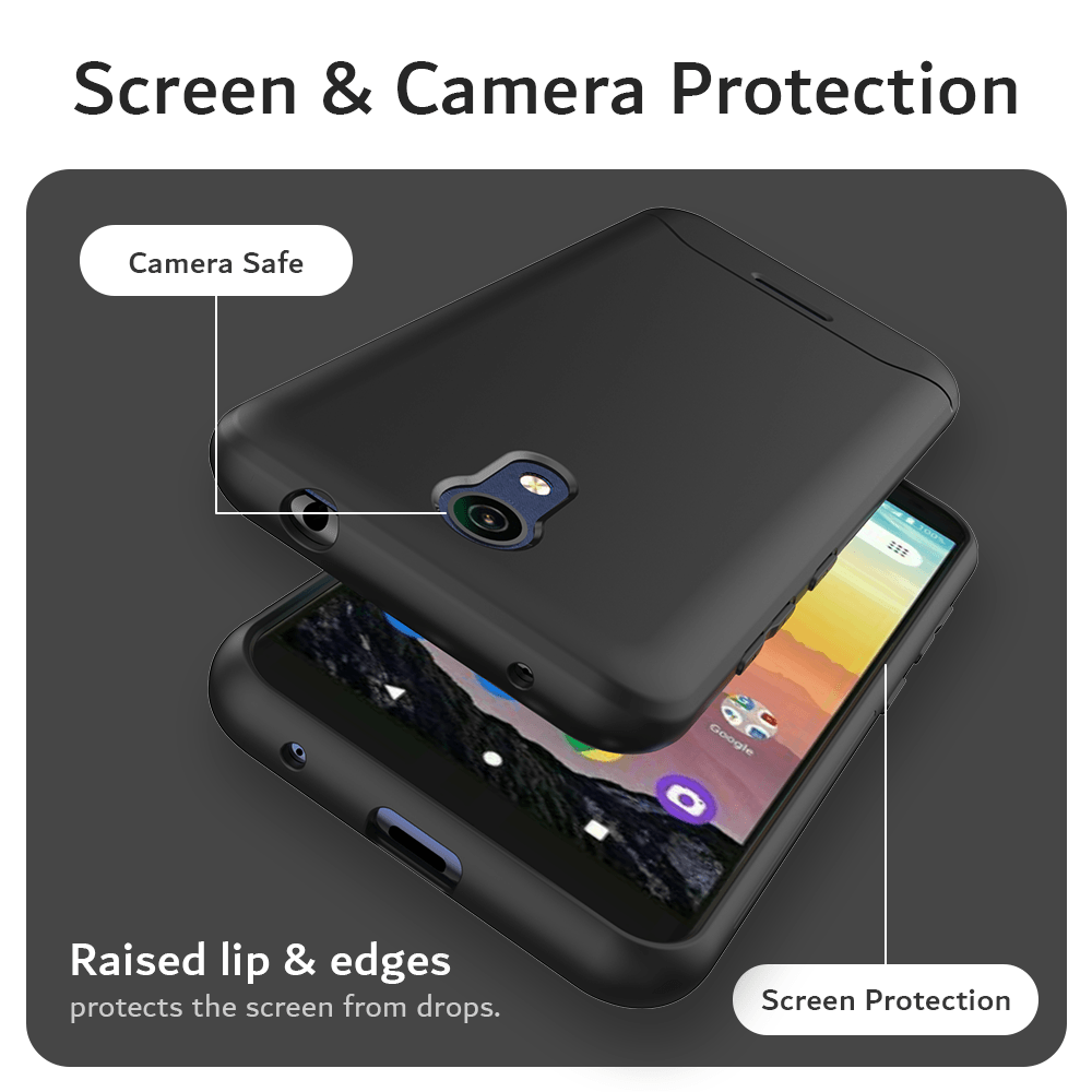 AT&T Calypso (U318AA) Case TPU ARCH Matte Ultra Slim - TUDIA Products