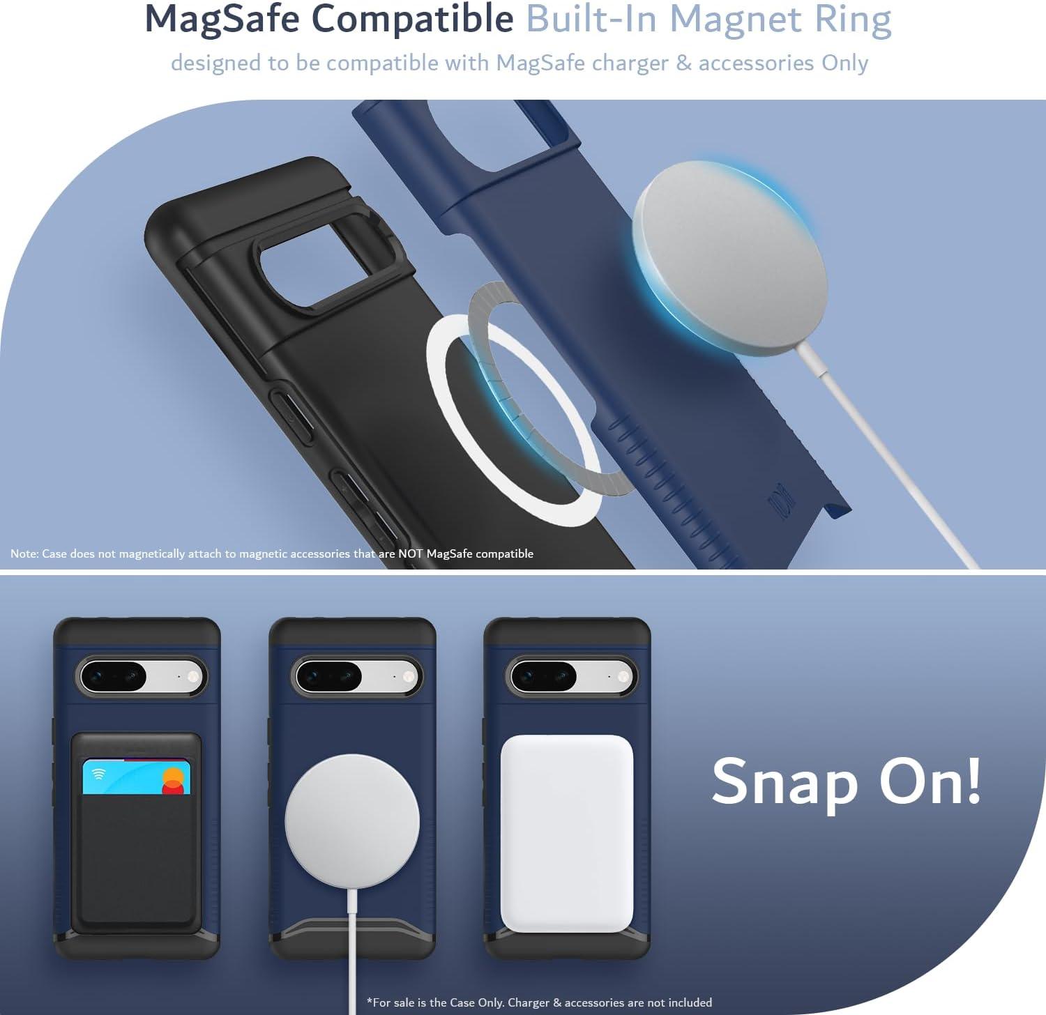 Google Pixel 7 MERGE MagSafe Compatible Case Merge with Built-In Magnet - TUDIA Products