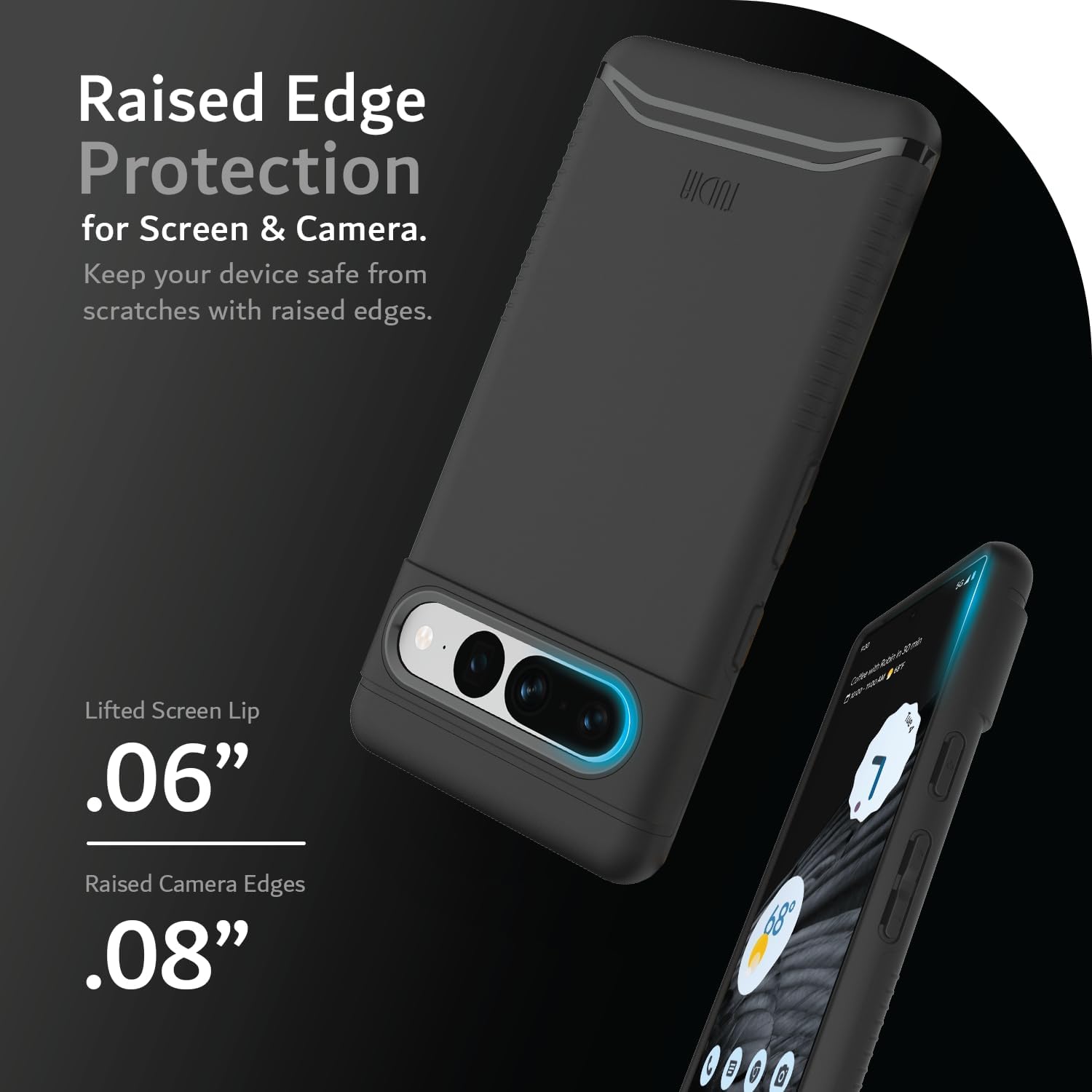 Google Pixel 7 Pro MERGE MagSafe Dual Layer Protection Case - Heavy Duty Magnetic Protection - TUDIA Products