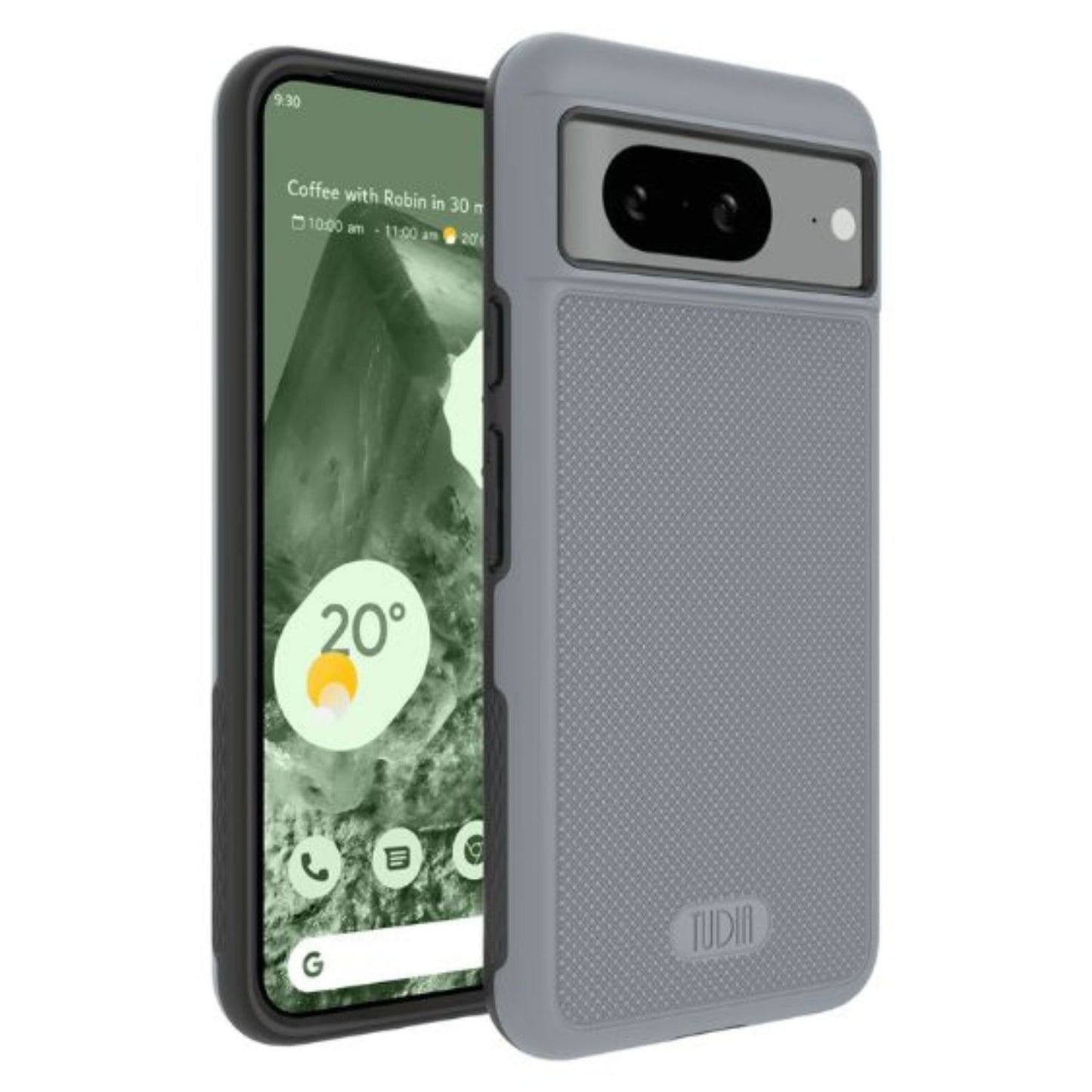 TUDIA Google Pixel 8 MagSafe Compatible Case MergeGrip with Built-In Magnet