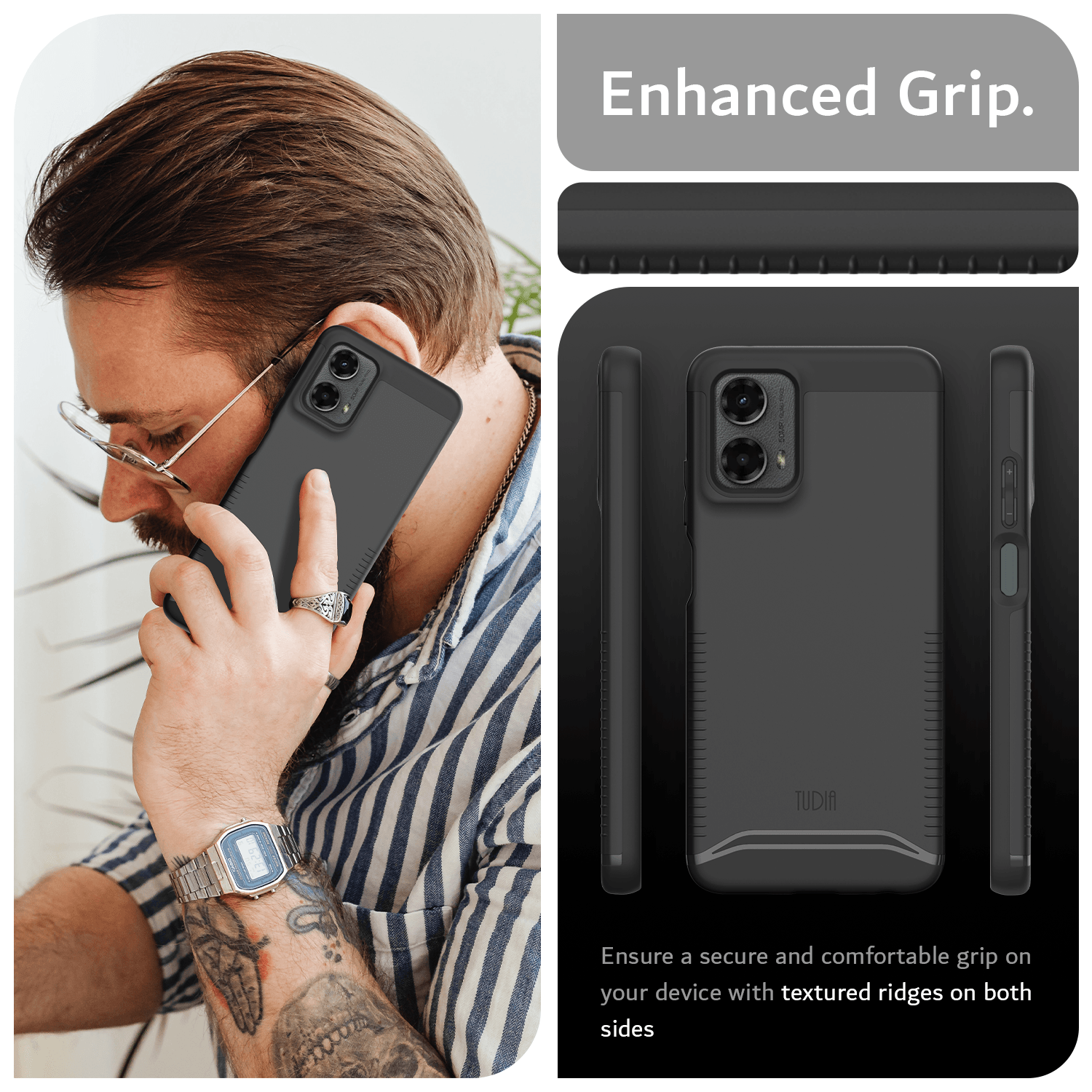 Moto G 5G (2024) Case MERGE Heavy Duty DualShield - TUDIA Products
