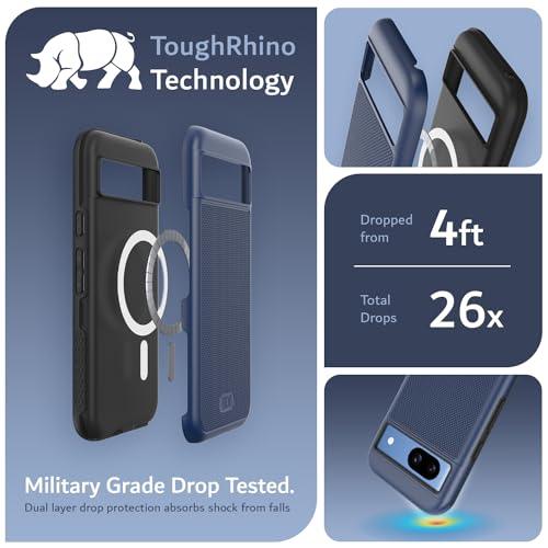 Google Pixel 8a MagSafe Compatible Case MergeGrip with Built-In Magnet - TUDIA Products
